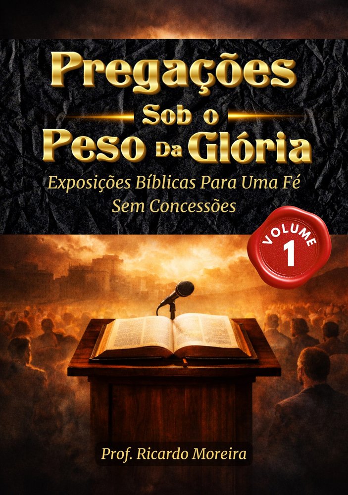 Capa do livro Pregações Sob o Peso da Glória